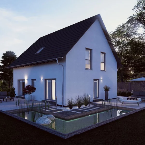 Ein modernes Mehrfamilienhaus in Landsberg mit 2 Wohneinheiten